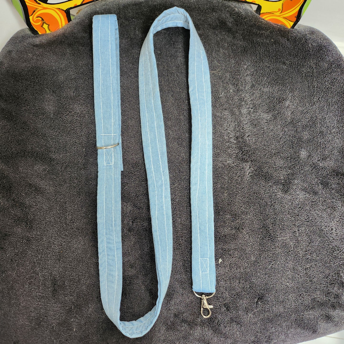 Cotton Denim Pet Leash 129cm